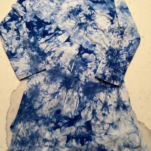 Doublju Wrap tye dye blouse M - Picture 4 of 4